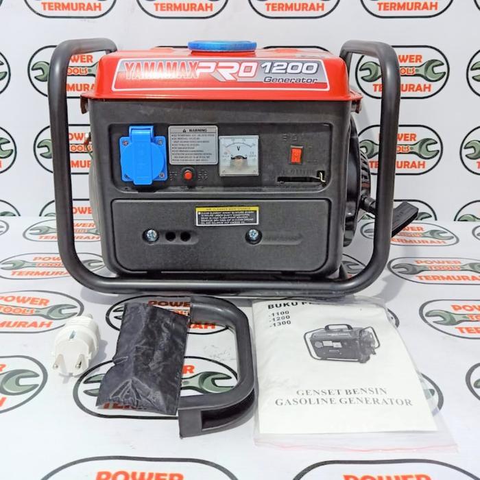 Generator Yamamax Pro 1200 2 Tak Rubicon Genset 1200 750 Watt Bensin