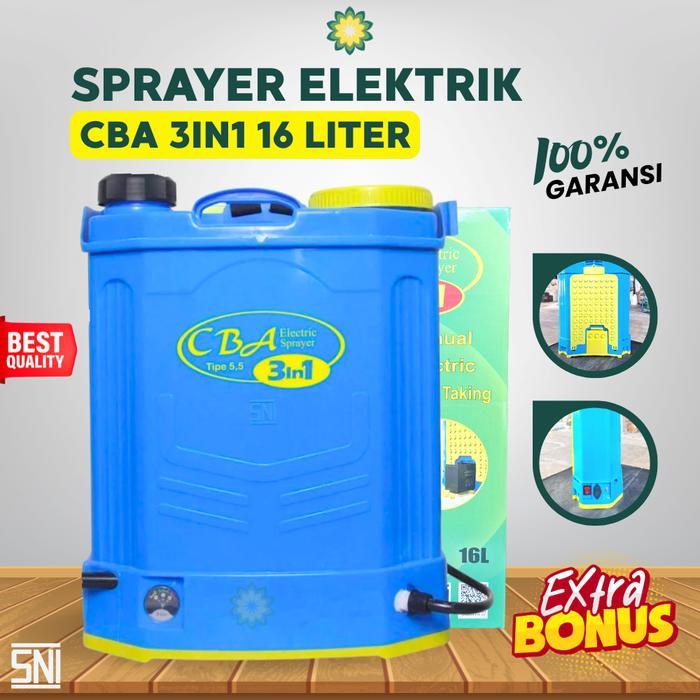 Sprayer Elektrik CBA Type 3IN1 Manual dan Elektrik Tangki Semprot
