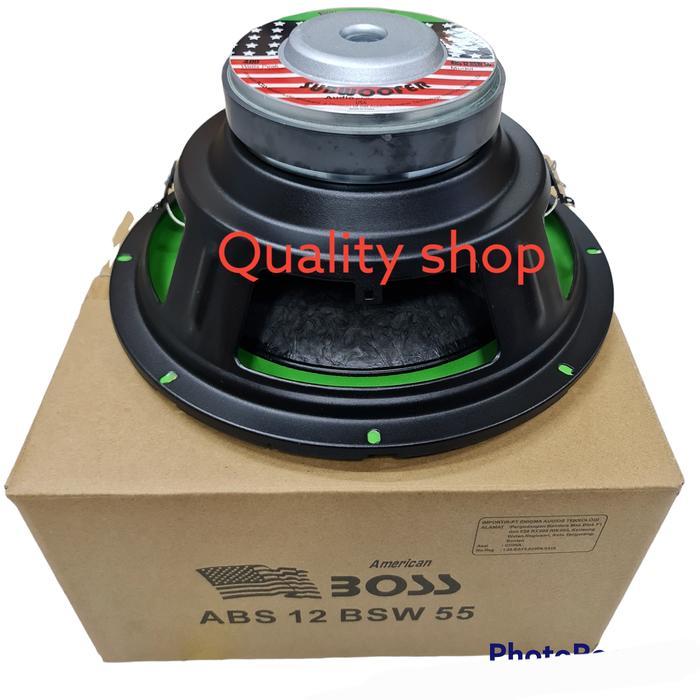 subwoofer american boss 12 inch 400 watt doublecoil suara mantap