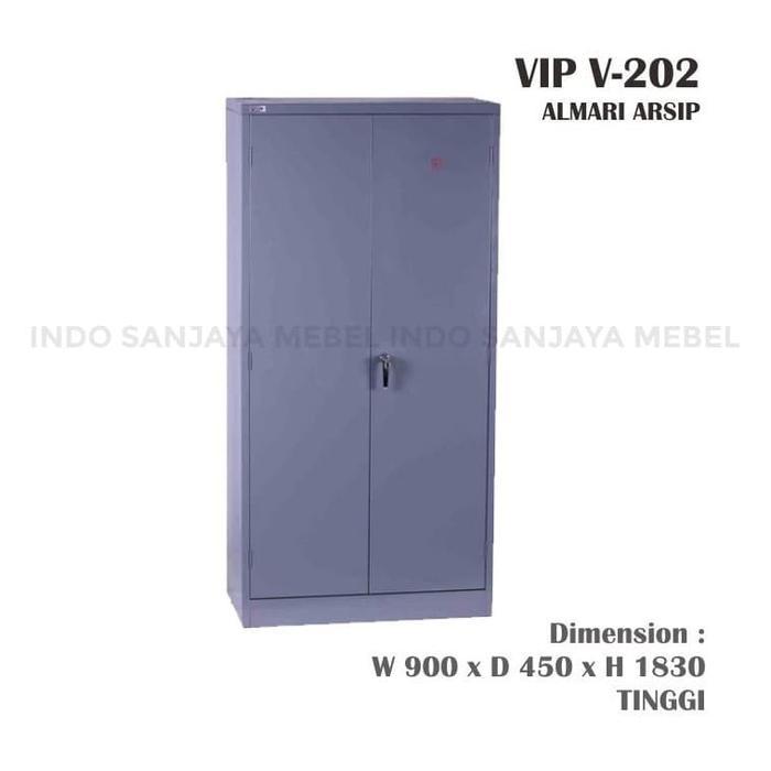 ` LEMARI ARSIP / LEMARI BESI / Lemari Arsip Kantor VIP - V 202