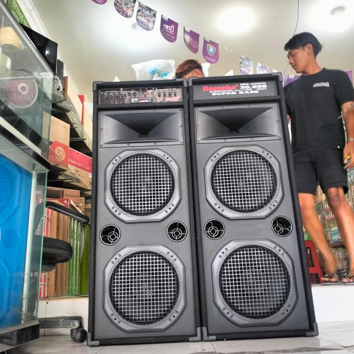 speaker aktif bassoke 12 inch bluetooth sepasang