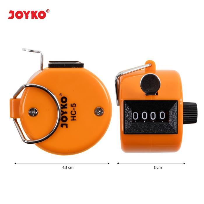 JOYKO HAND TALLY COUNTER JOYKO HC 5 HAND COUNTER PLASTIK CHECKER ALAT HITUNG CEPAT ZIKIR MANUAL 4