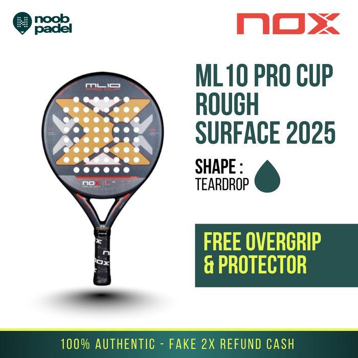 Nox ML10 Pro Cup Rough Surface Edition 2025 Padel Racket Raket