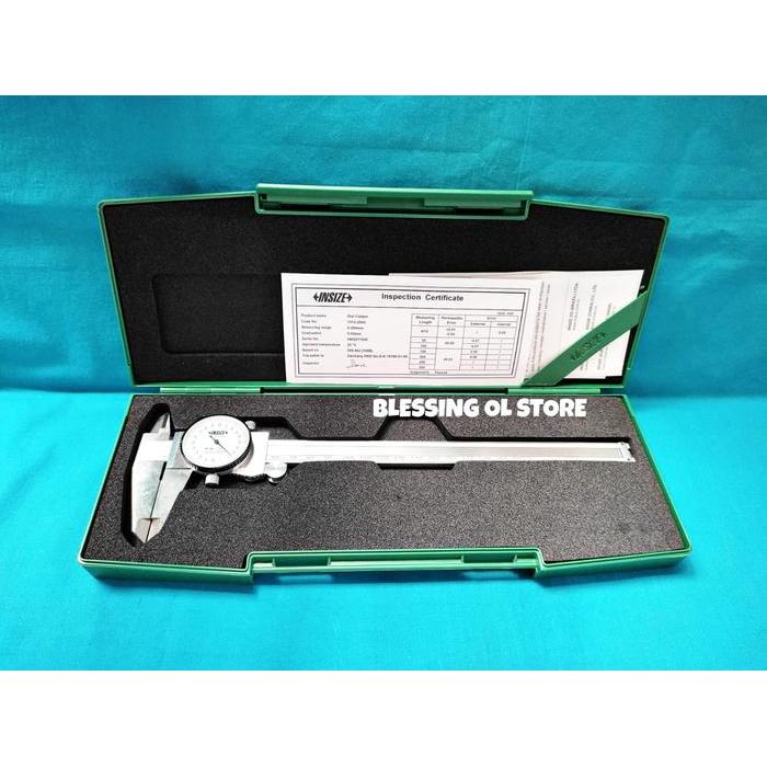 SIGMAT DIAL CALIPER 1312-200A INSIZE JARUM 0-200 MM / SIGMAT INSIZE