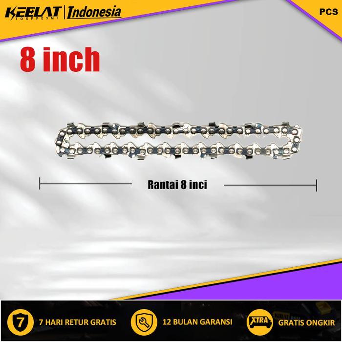 KEELAT 6 INCH 8 INCH 12 INCH MINI SAW PARTS CHAINSAW BLADE & CHAIN ELECTRIC CHAIN SAW ACCESSORIES