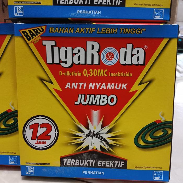Tiga Roda Anti Nyamuk Jumbo/Obat Nyamuk Bakar/isi 5 pasang