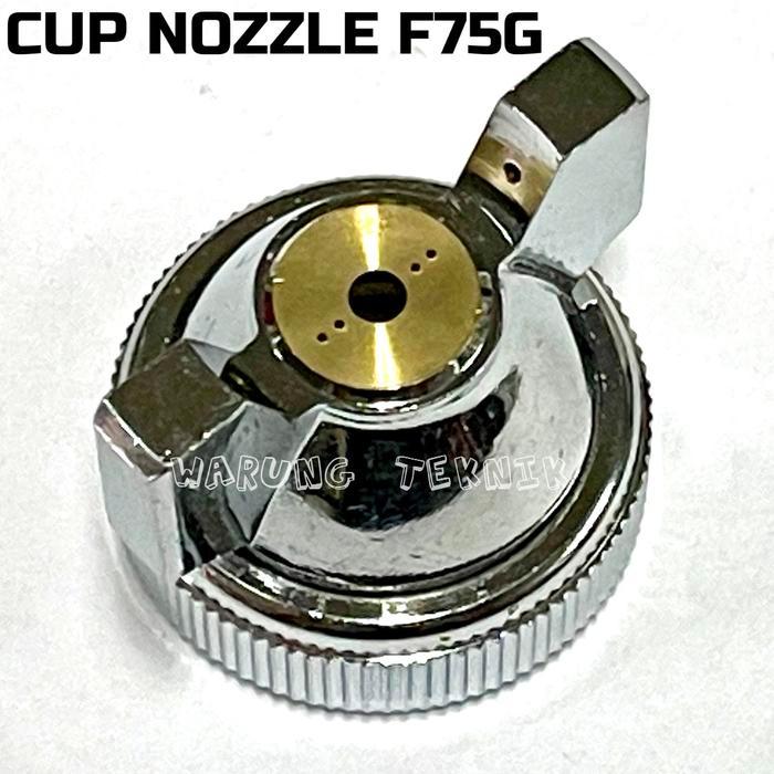 SPARE PART CUP NOZZLE SPRAY GUN F 75 G F-75G F75G