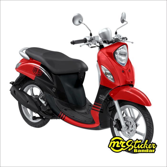 Sticker Decal Full Body Fino Motif Deus Merah