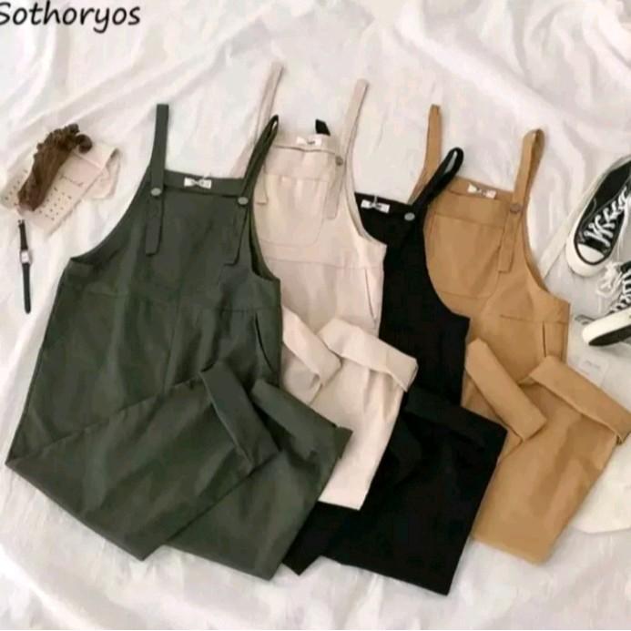 Promo Overall Jumpsuit Wanita Baju Kodok Wanita // Jumpsuit Celana Wanita Korean Style // Baju Kodok