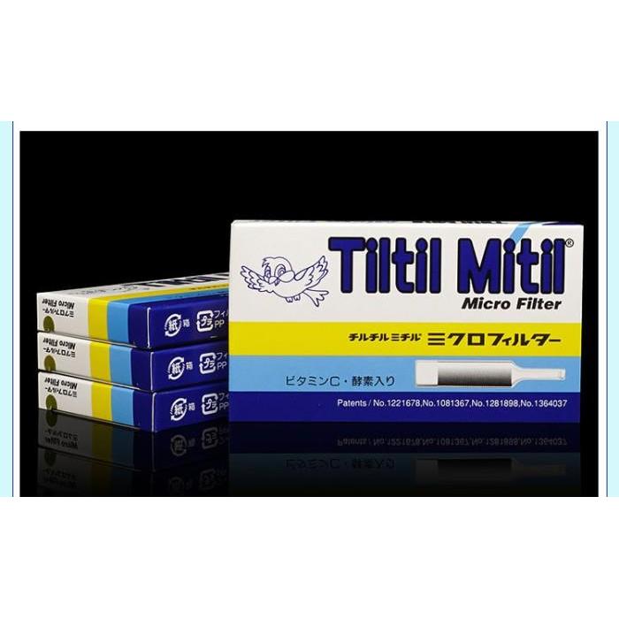 Filter Pipa Disposable Standar dan Kretek TIltil Mitil Isi 10