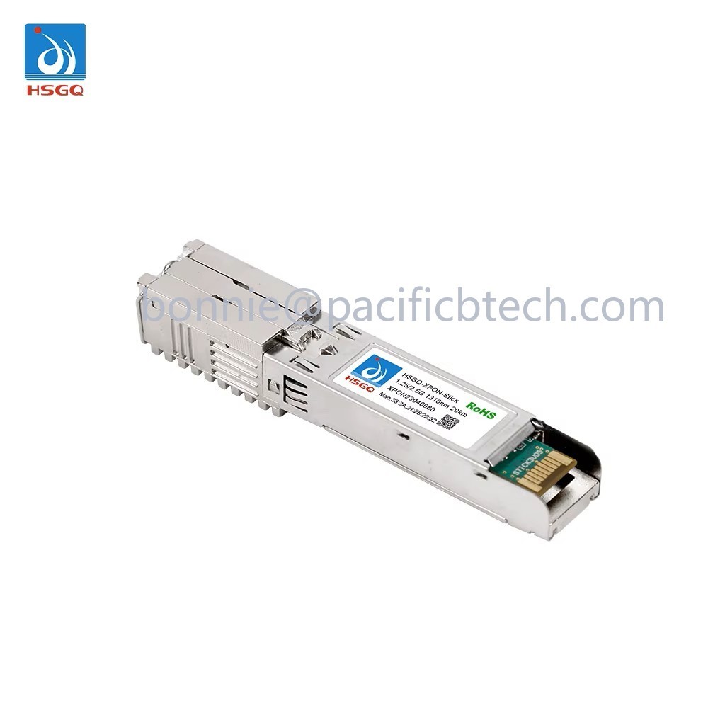 HSGQ Xpon Stick ONU 1.25G/2.5G SFP Pon Stick With MAC PPPoE IPoE HGU SC Connector 1310/1490nm 20KM