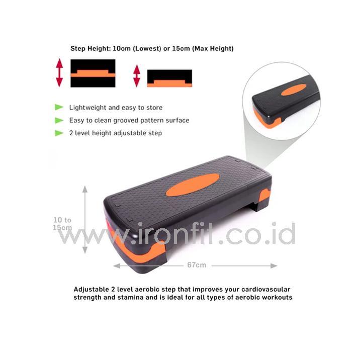 STEP AEROBIC/AEROBIC STEPPER/PAPAN SENAM