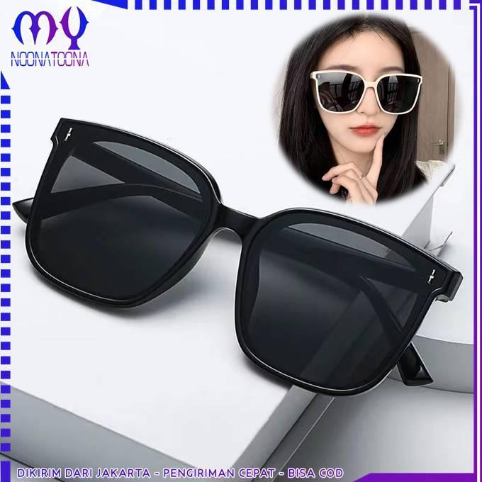 Kacamata Hitam 6599 Kaca Mata Wanita Pria Kacamata Bentuk Kotak Unisex