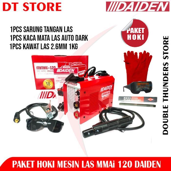 Daiden Mesin Las MMAi120 Mesin Trafo Las Inverter MMAi120