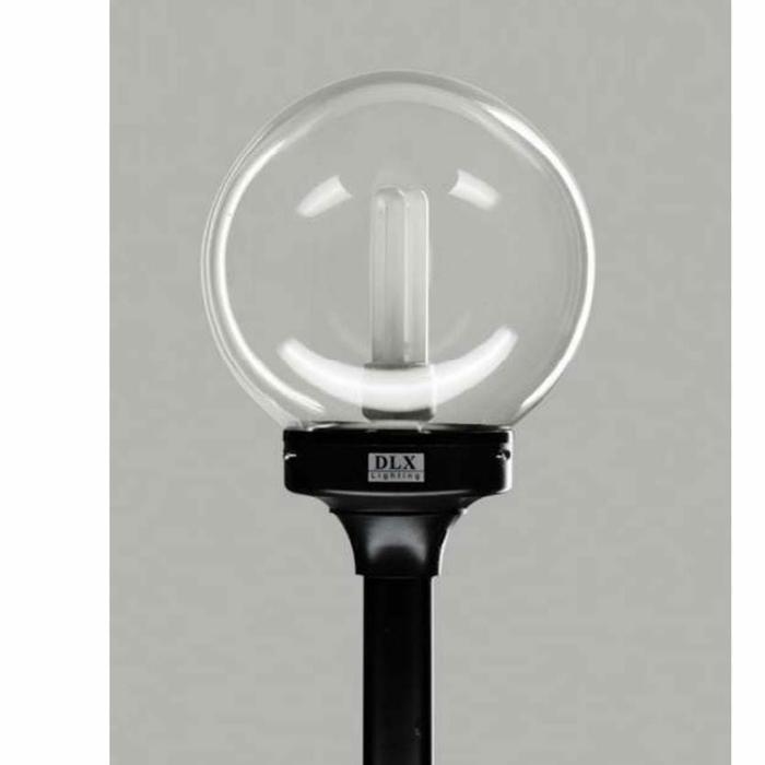 HOT PROMO Lampu Taman DLX TP2 Lampu Pagar Bulat Kaca Clear Transparan TP 2 TP-2 Tidak termasuk tiang