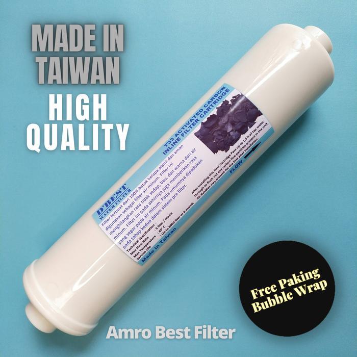 Filter Air RO Post Carbon D'Best 2,5"