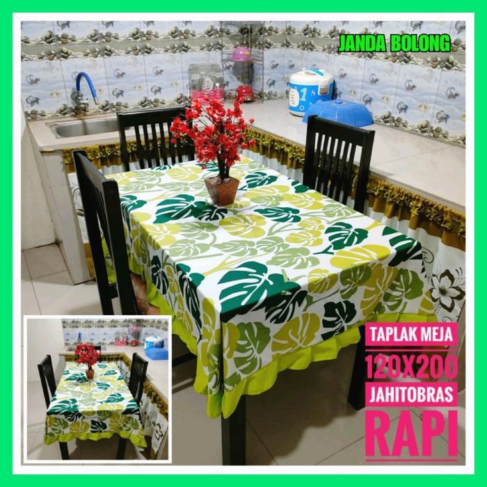 ALAS MEJA/TAPLAK MEJA CANTIK Katun Bisa Dicuci Taplak Meja Batik Dekorasi Elegant Kain