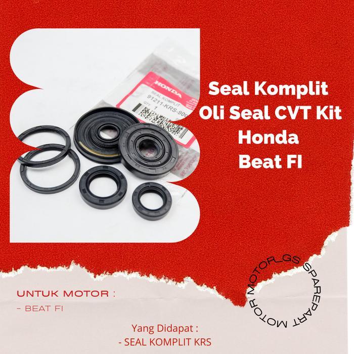 Seal Komplit Honda Beat FI / Oli Seal CVT Komplit Honda Beat FI KZL