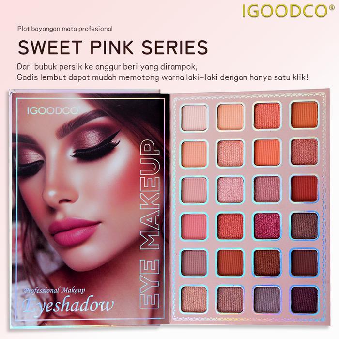 IGOODCO IG3156) Lipstik Multiwarna Eropa dan Amerika Lipstik Kecantikan Eropa Multiwarna Matte Palet