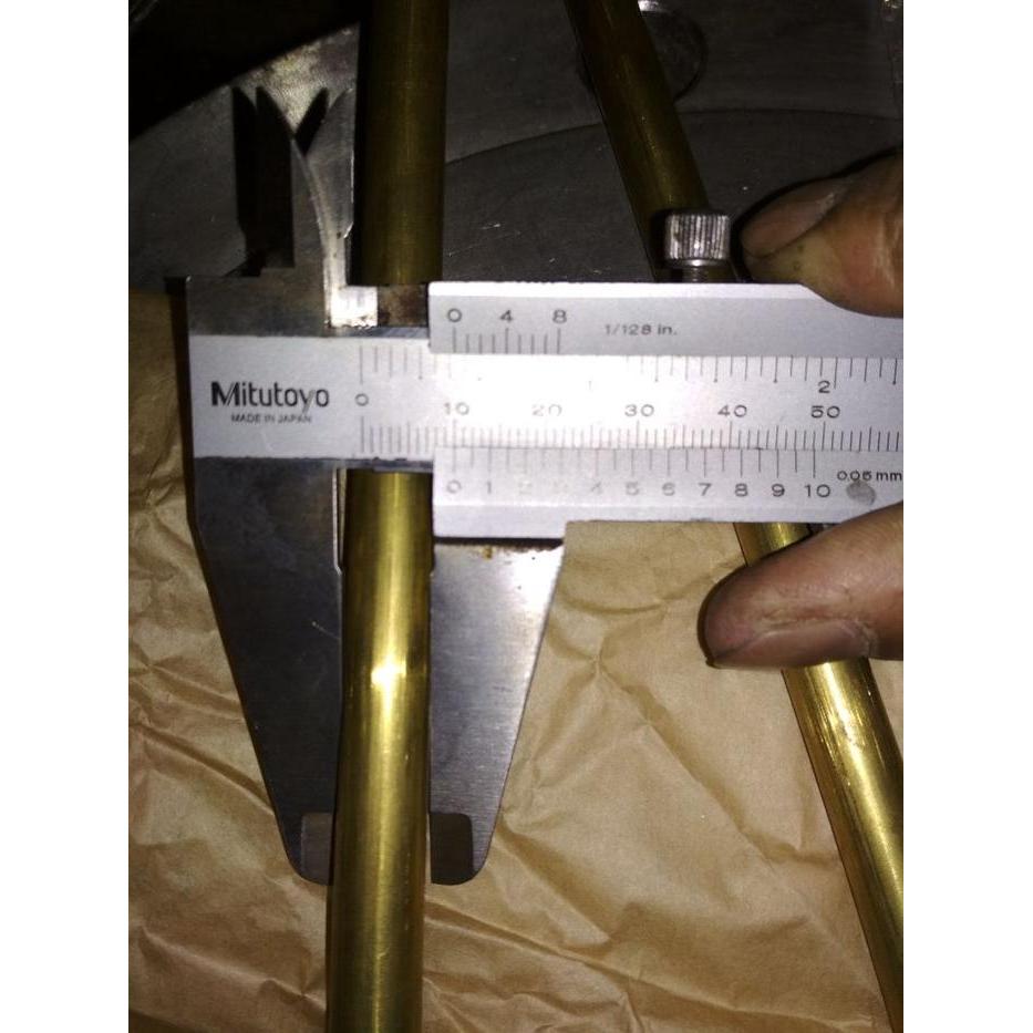 Pipa Kuningan Od 10Mm Tebal 1Mm X 800Mm