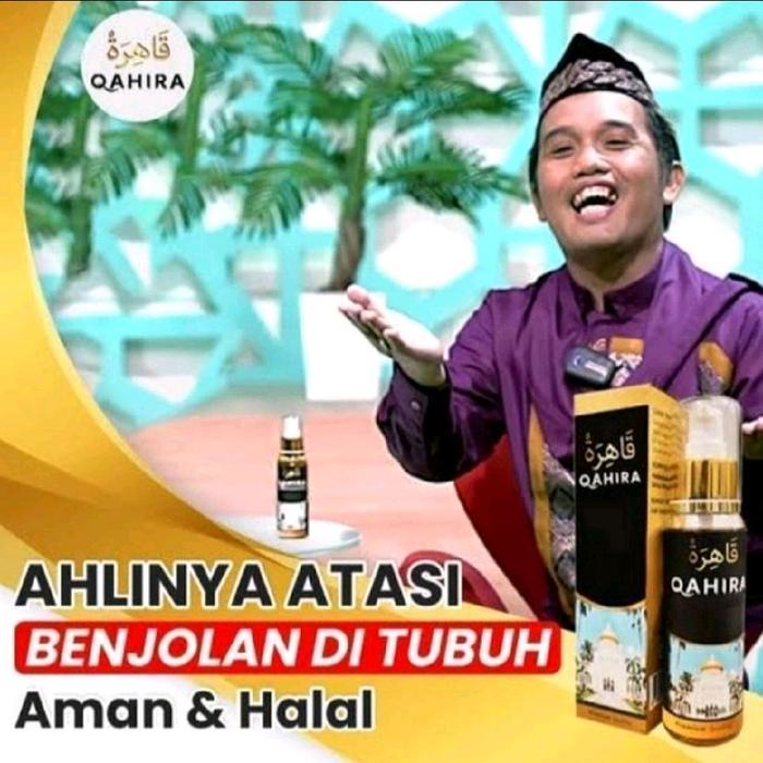 Qahira-Minyak Oles Qahira Bajakah Premium-Minyak Oles Multimanfaat-Bantu Kempeskan Benjolan Lipoma,