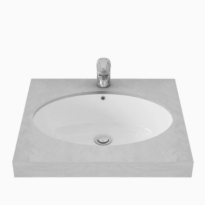 Wastafel Toto L548 / Washtafel Toto L548 / L 548 (Body Only) Model Tanam