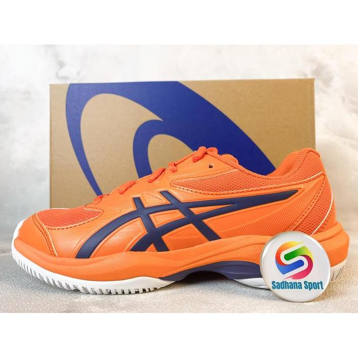 Sepatu Tenis Asics Gel Game Gs Nova Orange/Indigo Fog