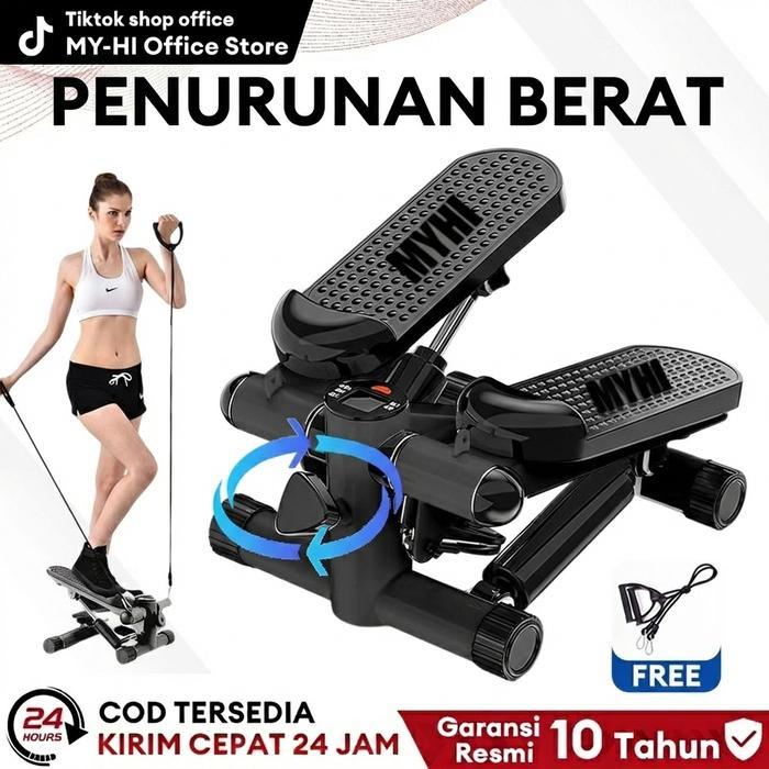 MY-HIMini Stepper Fitness Machine Stepping Leg Exercise Machine Gym Fitness Tools Air Climber Walker