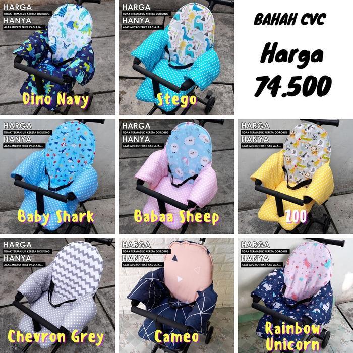 Terlaris Alas Trike Pad Segiempat T4 Kereta Dorong Stroller Roda 4 Lw 003 Ez02 Best Quality