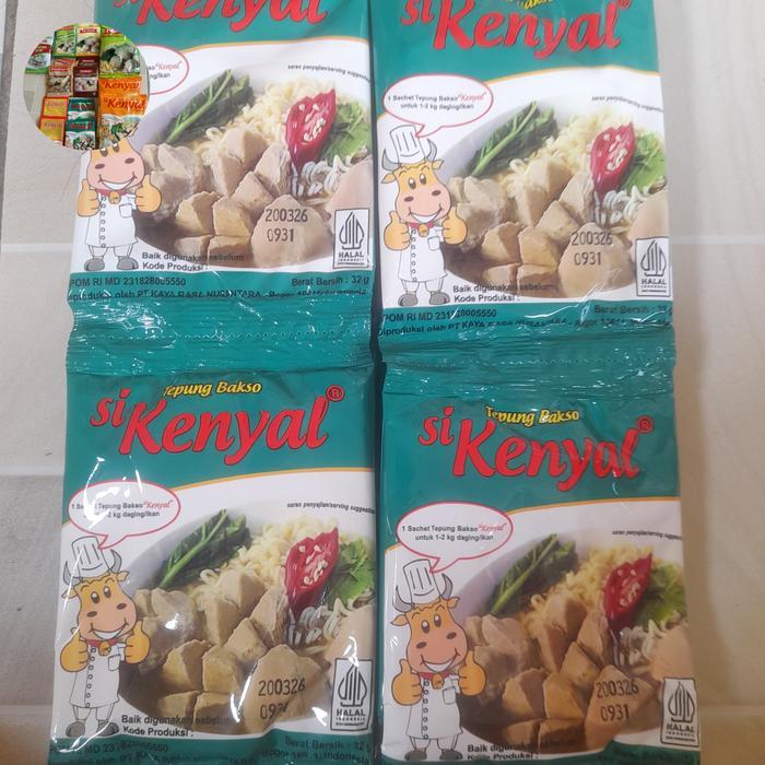 tepung pengenyal bakso si kenyal 1 dous