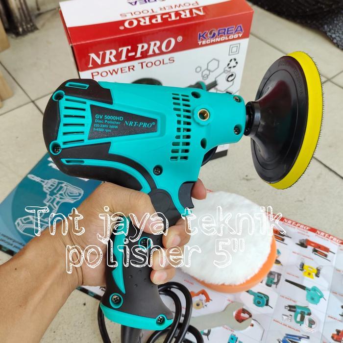 Mesin Poles Mobil Nrt-Pro Gv 5000 Hd / Mesin Polisher Nrt Pro Gv5000Hd