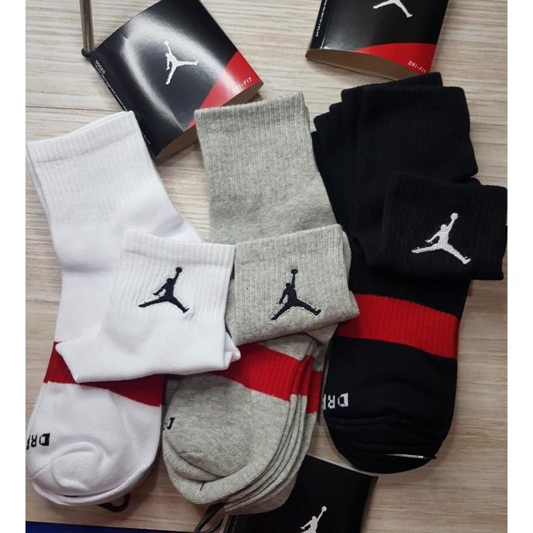 Premium Kaos Kaki Aj Air Jordan Dry Fit Medium Cutting Tebal Original