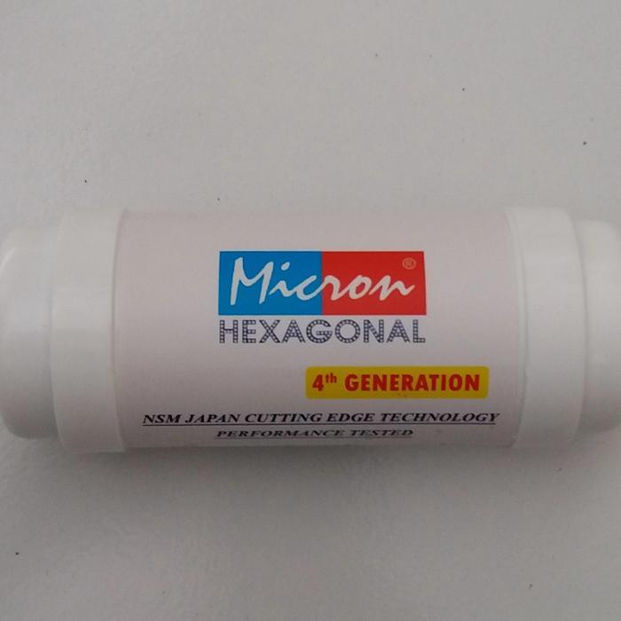 HEXAGONAL CARTRIDGE FOR ALKALINE WATER