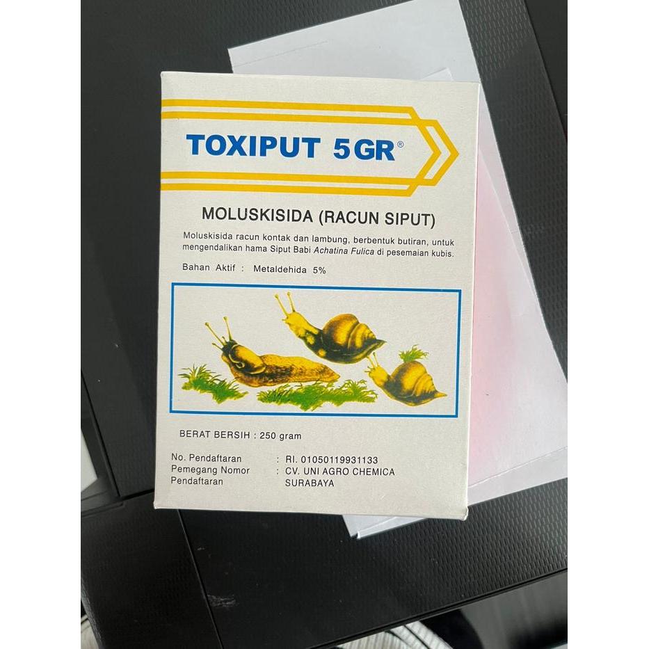 asyifashops Toxiput 250 gram Moluskisida Insektisida Obat Pengendali Hama Siput