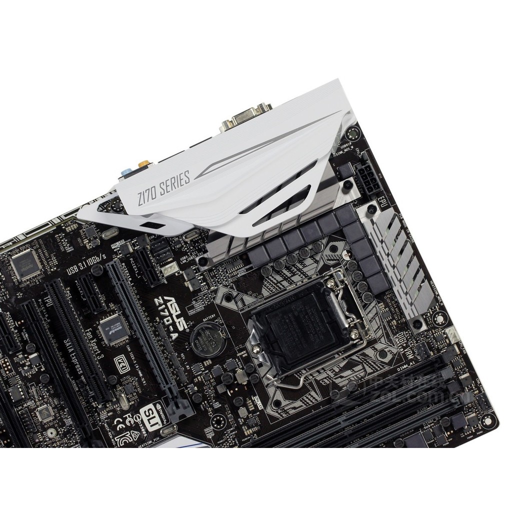 . Asus Z170-A Desktop Motherboard Z170 Socket Lga 1151 I7 I5 I3 Ddr4 -
