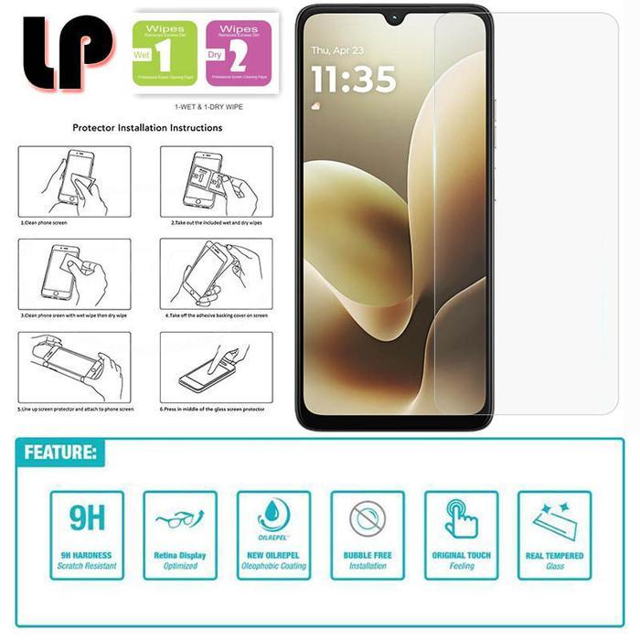 LP HD Tempered Glass Motorola G06 Power - for Motorola G06 Power - Anti Gores Pelindung Layar Depan
