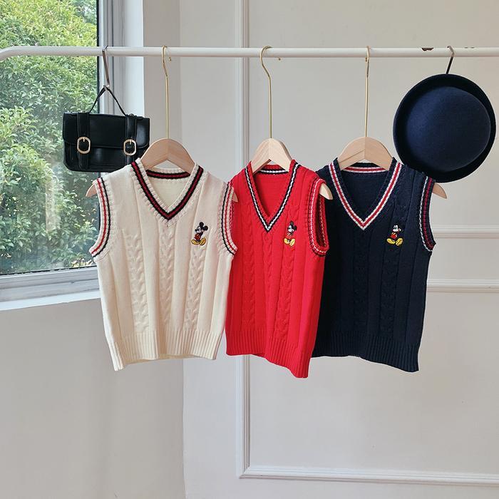 Diskon Vest Rajut Anak Laki Laki Umur 3-8 Tahun/ Vest Knit Anak Laki2