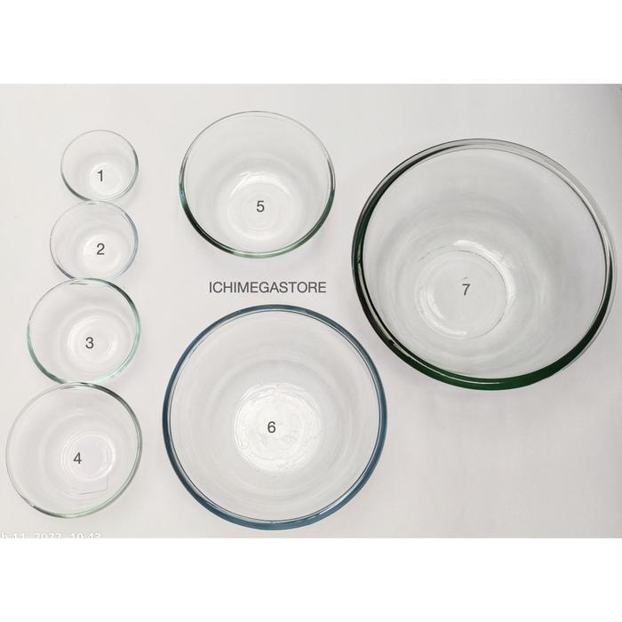 Ichimegastore Pisin Kaca Ekslusif Mangkuk Kecil Mangkok Mini Saus Sambal Kecap 3.5 Size No 1