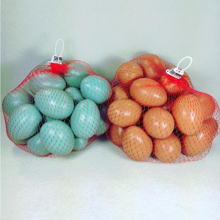 Telur Mainan Anak Plastik Prank Telor Ayam Bebek Artificial Egg
