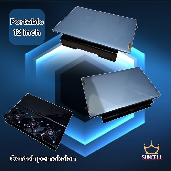 COOLING PAD SUNCELL PORTABLE MINI SILENT TURBO 12 INCH