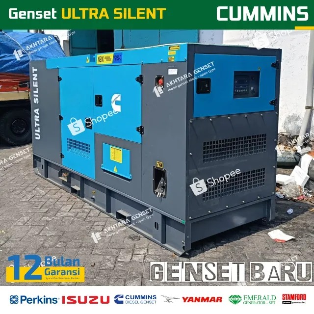 CUMMINS Genset 40 Kva Silent - Genset Silent 40 Kva CUMMINS HARGA DP