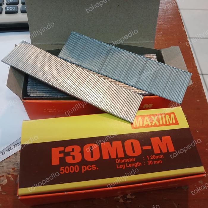 F30 Isi Steples.Paku Tembak F30 Maxiim.Staples F 30
