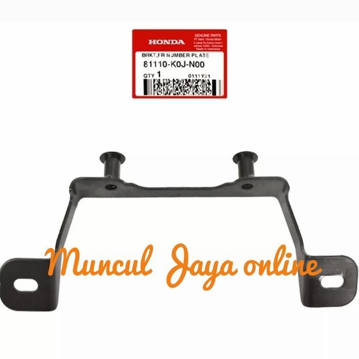 81110-K0J-N00 Besi Plat Dudukan Plat Nomer New Scoopy Genio