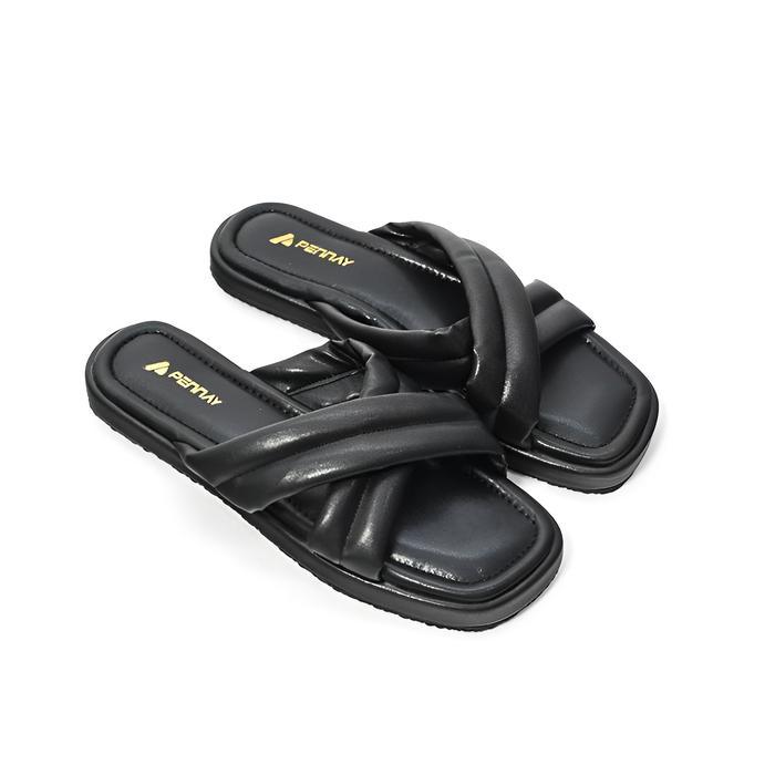 Donatello - Sandal Wanita Flat Marissa Sandal Teplek Empuk