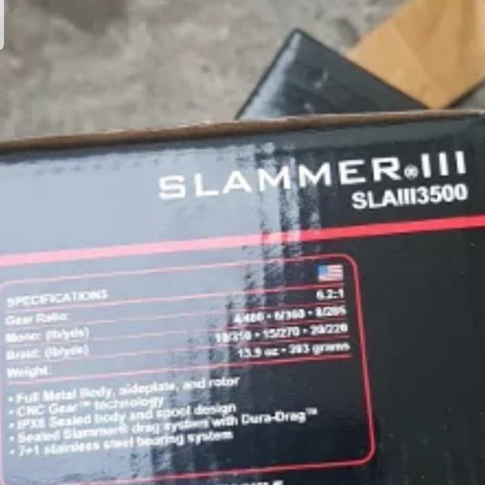 Ready reel penn slammer III 3500