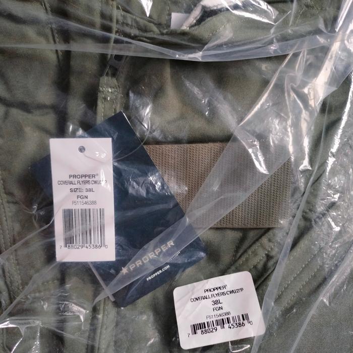 PROMO COVERALL TERBANG HIJAU PROPER COVERALLS FLYERS CWU-27/P MIL C 83141A WEARPACK SAFETY JAKET