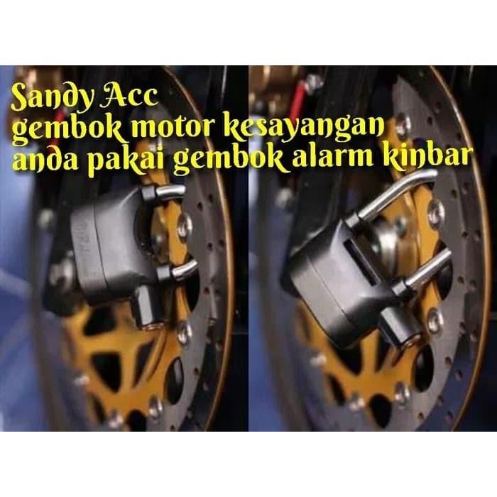 Gembok Alarm Anti Maling Original (Alarm Lock , Kunci Gembok Alarm ) Tbk