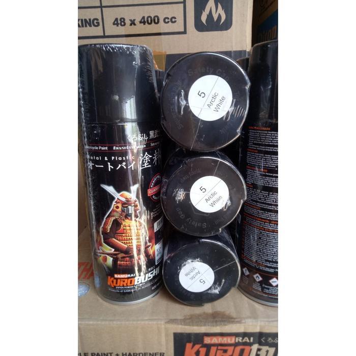 pilok pilox samurai artic white 5 samurai putih artic 400ml