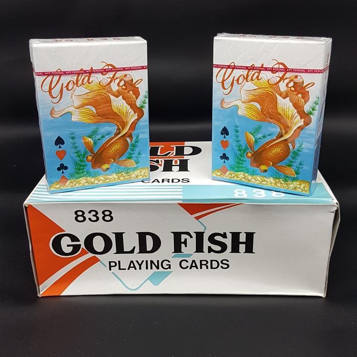 Kartu Poker/Kartu remi Gold Fish 838 Playing Cards