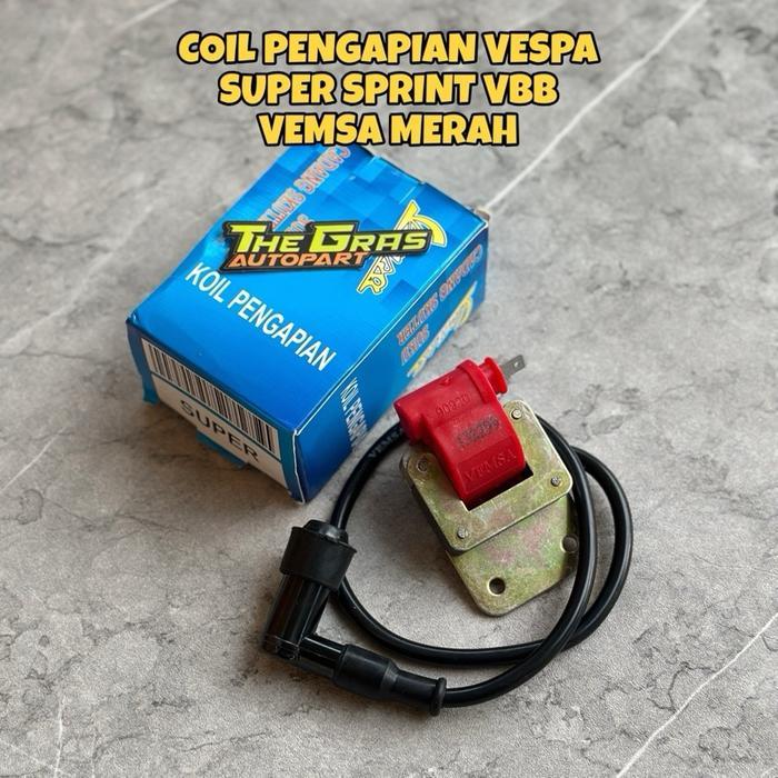 Koil Coil Pengapian Vespa Super Sprint Vbb Vemsa Original